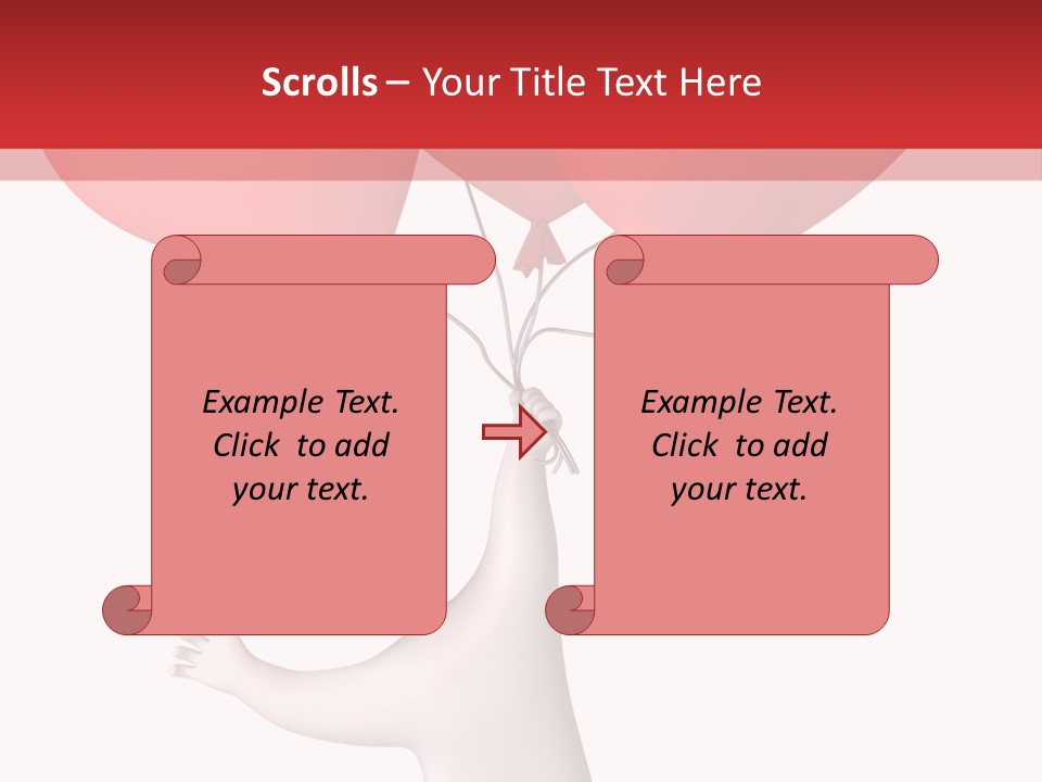 Dating Valentine Air PowerPoint Template