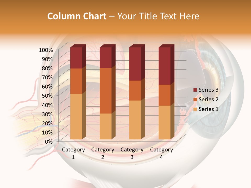 Anatomy Iris View PowerPoint Template