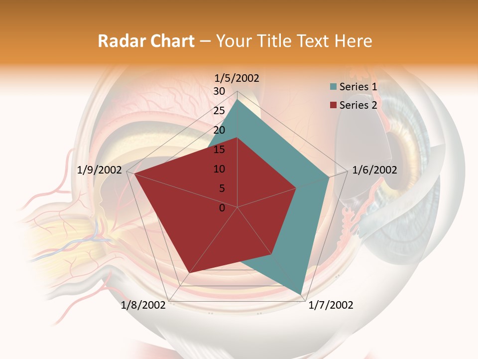 Anatomy Iris View PowerPoint Template