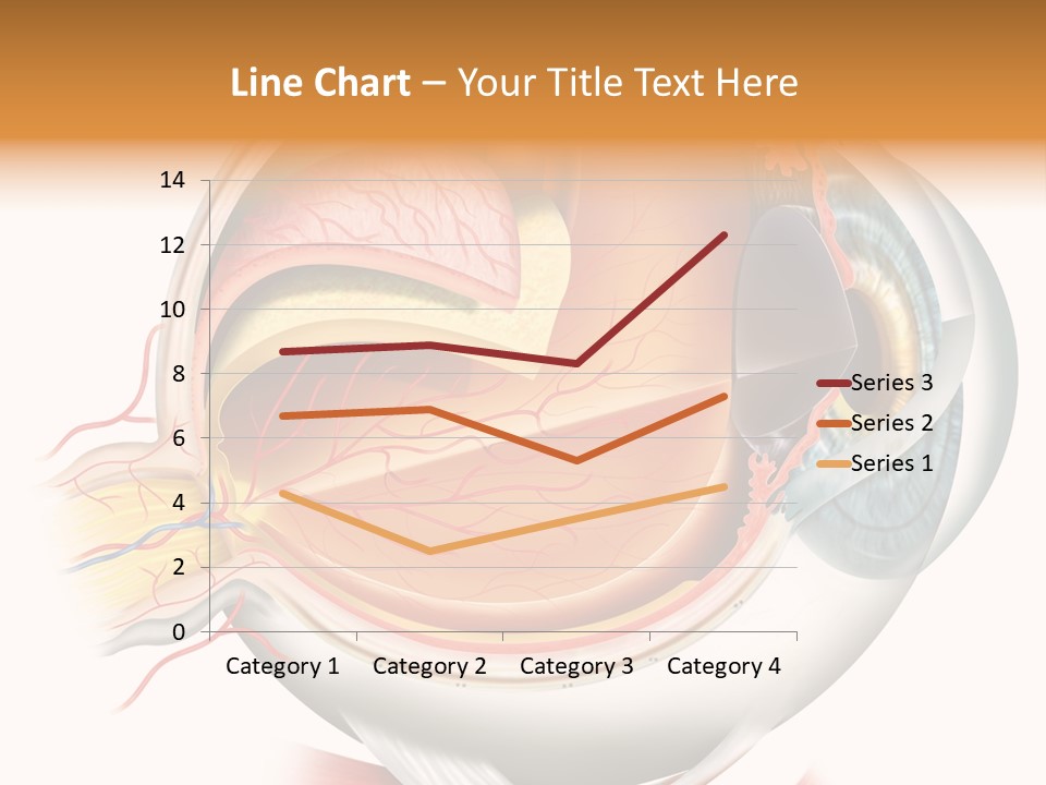 Anatomy Iris View PowerPoint Template