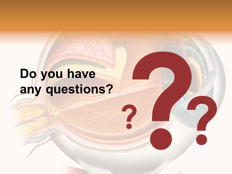 Anatomy Iris View PowerPoint Template