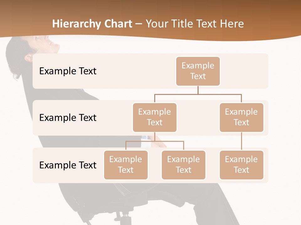 Man Lean Lazy PowerPoint Template