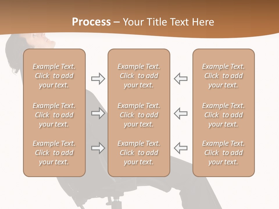 Man Lean Lazy PowerPoint Template