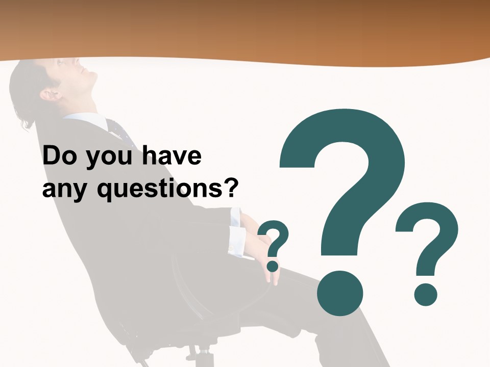 Man Lean Lazy PowerPoint Template