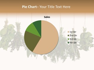 Sativa Clothespin Food PowerPoint Template