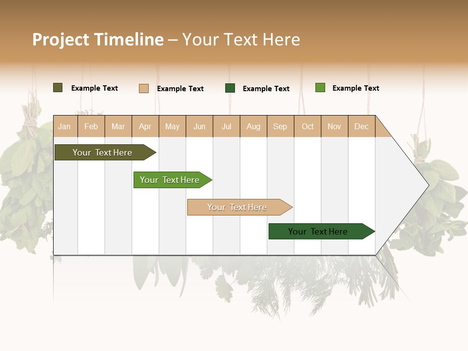 Sativa Clothespin Food PowerPoint Template