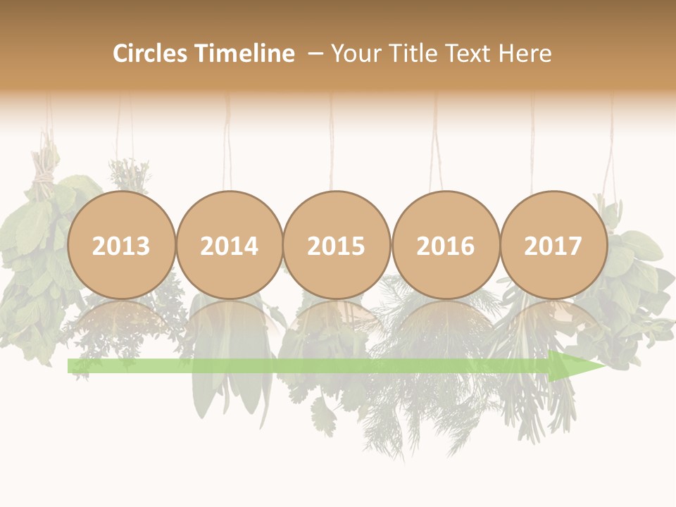 Sativa Clothespin Food PowerPoint Template