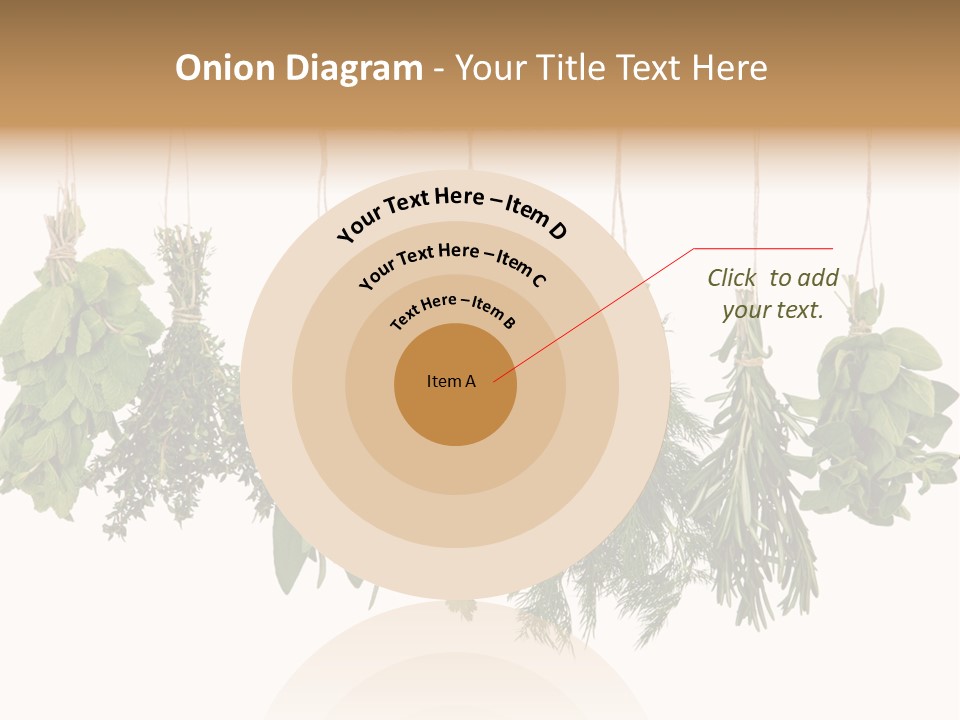 Sativa Clothespin Food PowerPoint Template