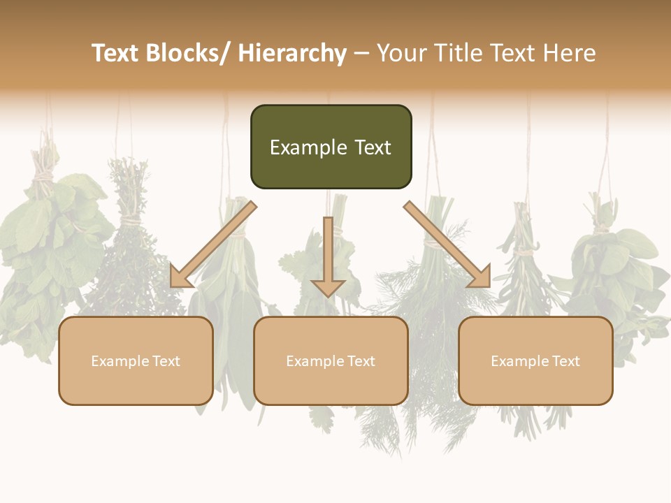 Sativa Clothespin Food PowerPoint Template