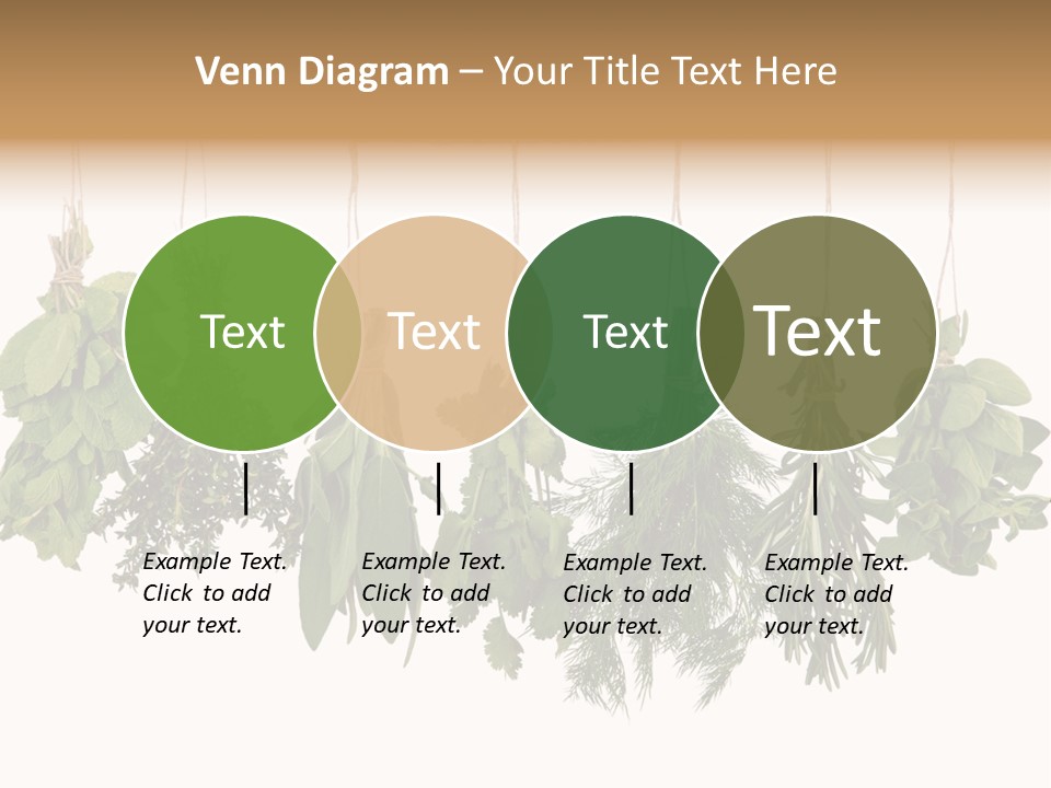 Sativa Clothespin Food PowerPoint Template
