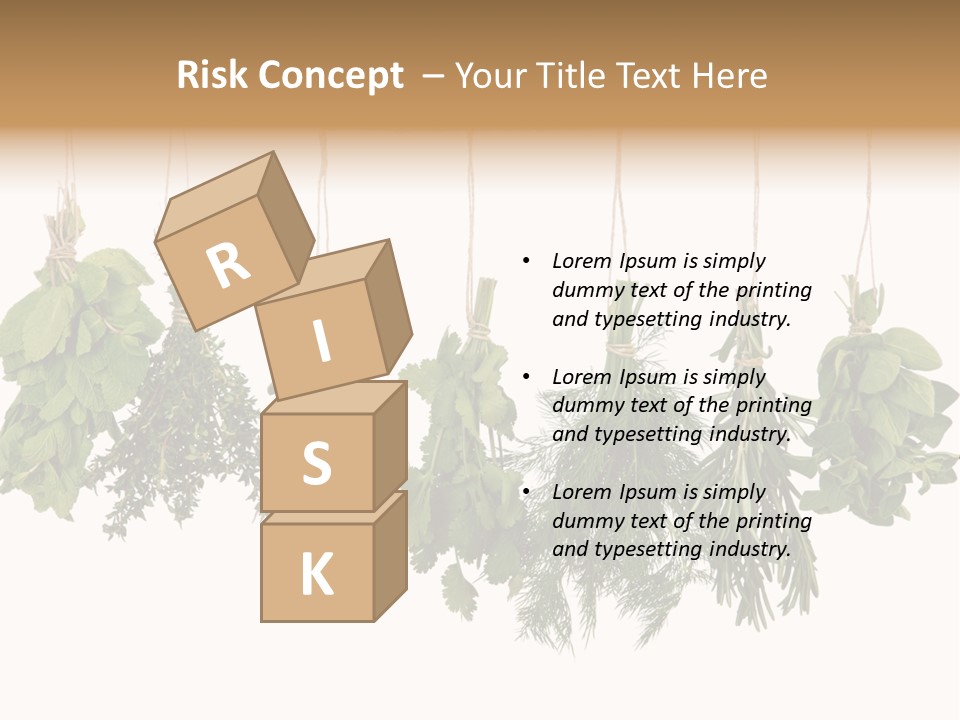 Sativa Clothespin Food PowerPoint Template