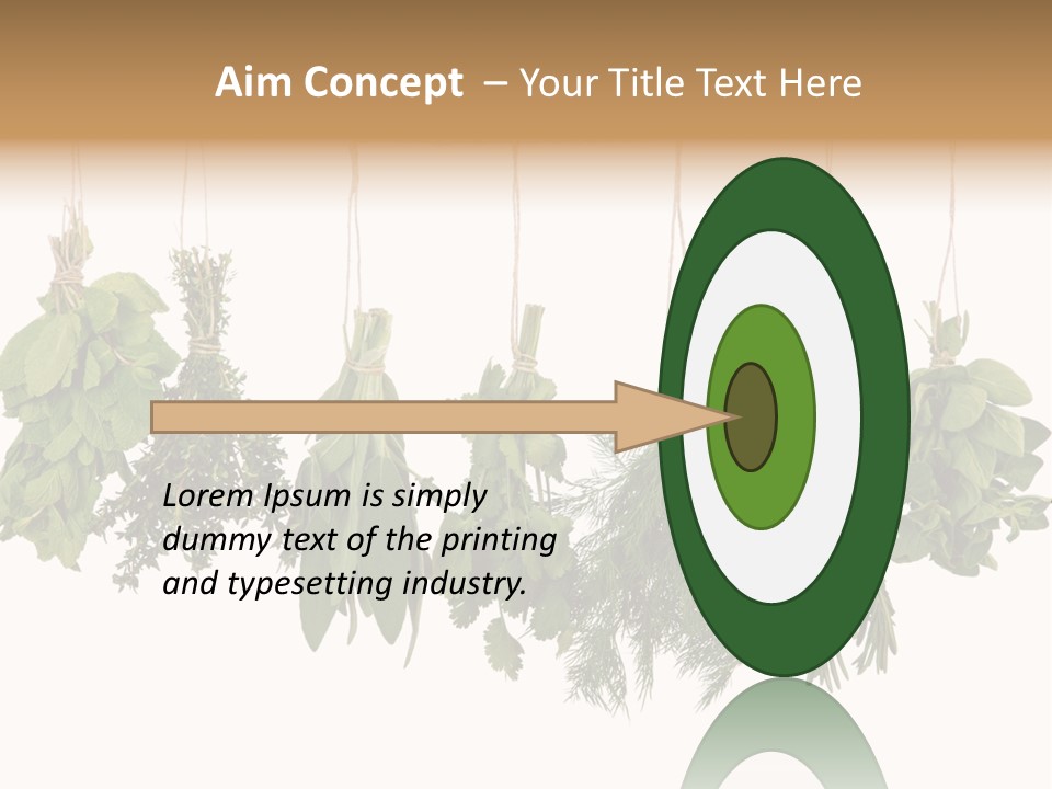 Sativa Clothespin Food PowerPoint Template