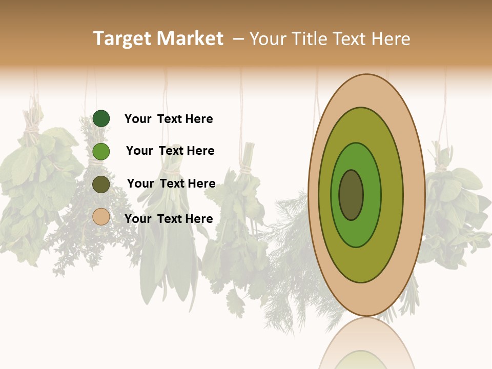 Sativa Clothespin Food PowerPoint Template