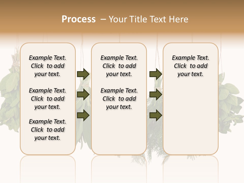 Sativa Clothespin Food PowerPoint Template