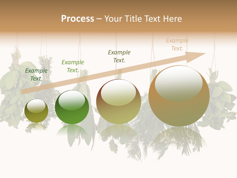 Sativa Clothespin Food PowerPoint Template