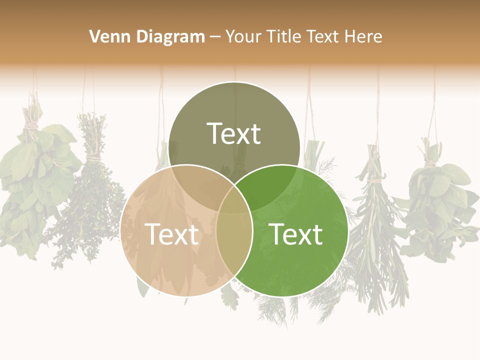 Sativa Clothespin Food PowerPoint Template