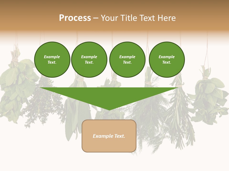 Sativa Clothespin Food PowerPoint Template