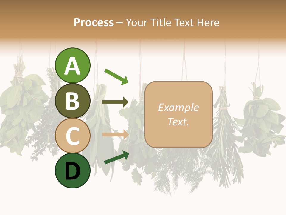 Sativa Clothespin Food PowerPoint Template