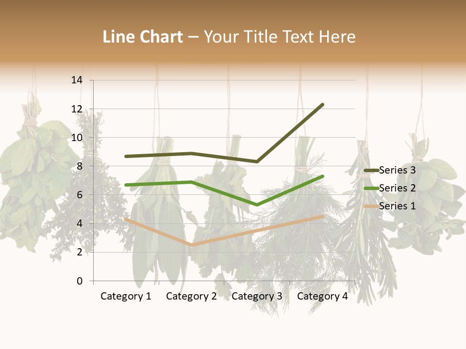 Sativa Clothespin Food PowerPoint Template