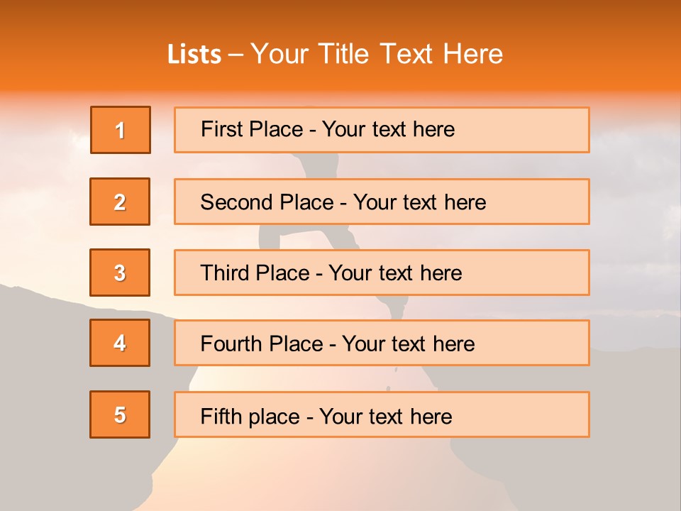 Room Per On Human PowerPoint Template