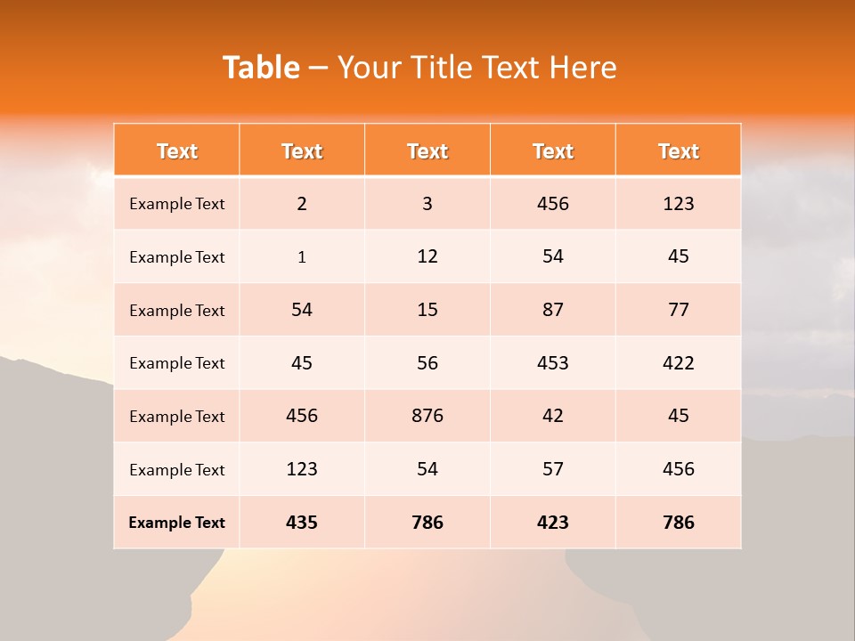 Room Per On Human PowerPoint Template