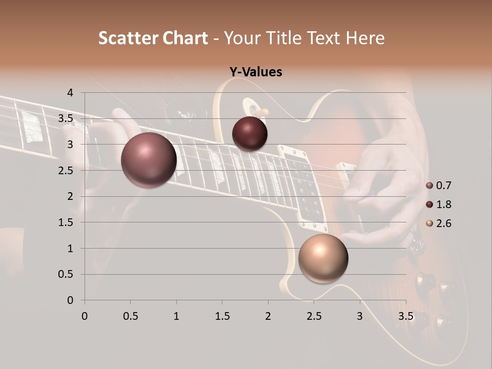 Blues Human Bass PowerPoint Template