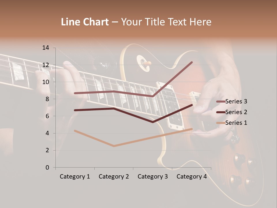 Blues Human Bass PowerPoint Template