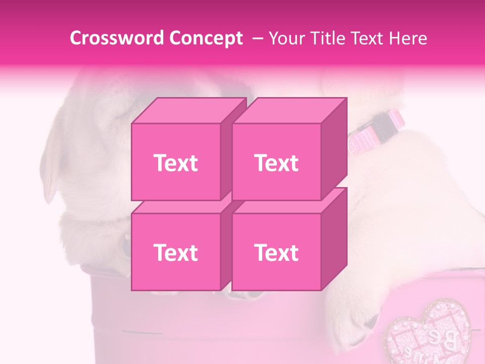 Critter Two Doggy PowerPoint Template