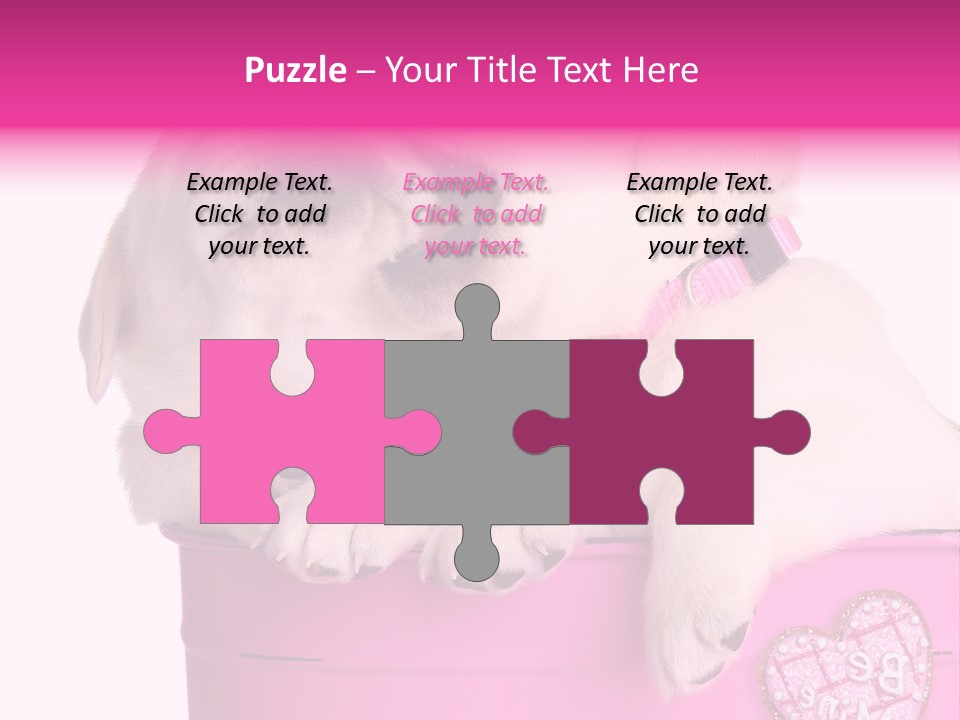 Critter Two Doggy PowerPoint Template