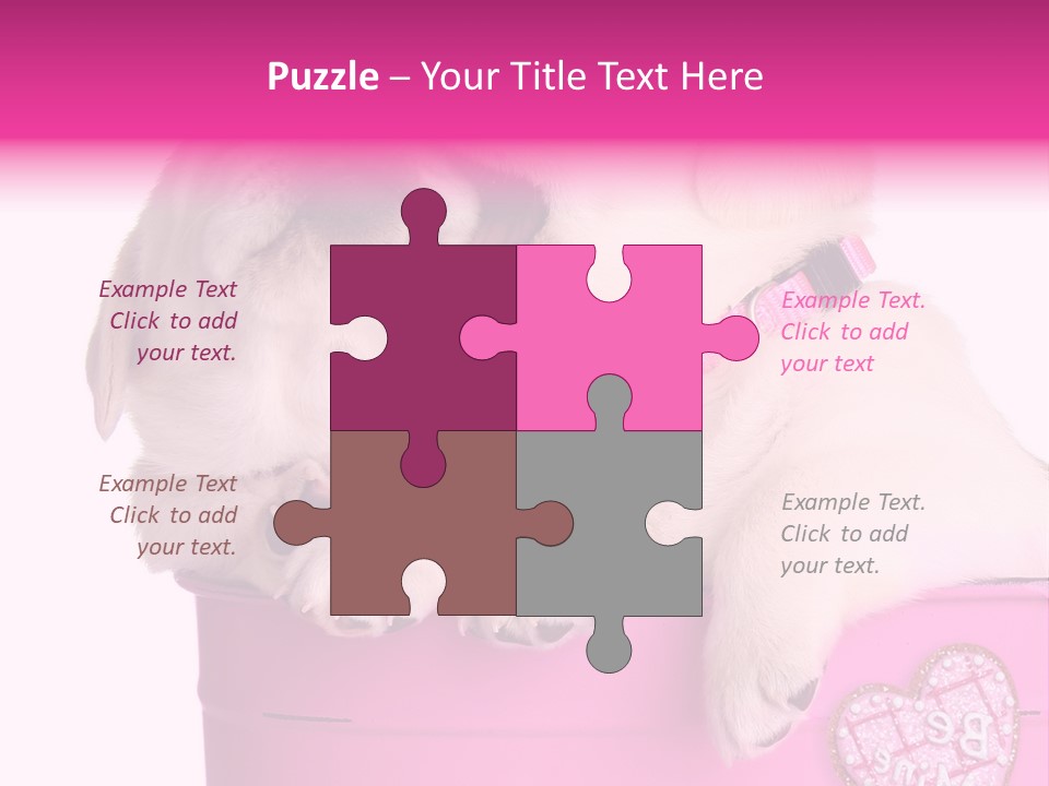 Critter Two Doggy PowerPoint Template