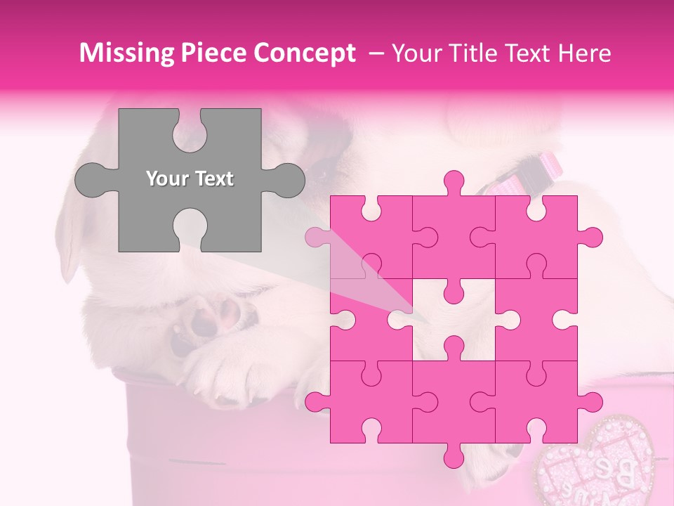 Critter Two Doggy PowerPoint Template