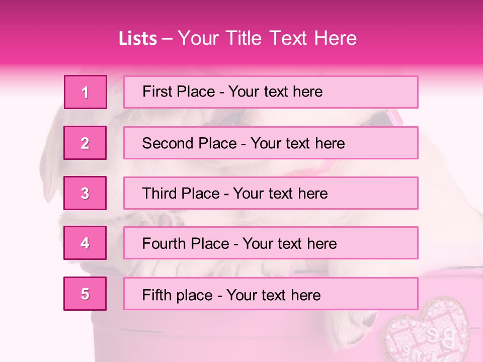 Critter Two Doggy PowerPoint Template