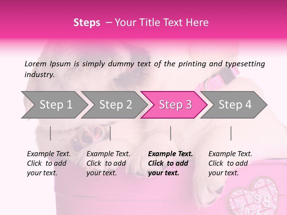 Critter Two Doggy PowerPoint Template