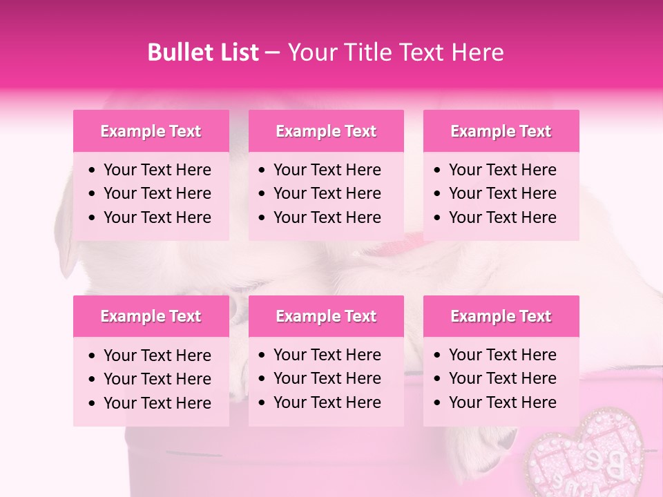 Critter Two Doggy PowerPoint Template