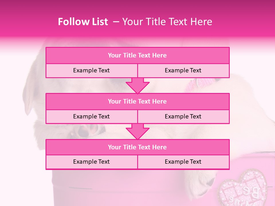 Critter Two Doggy PowerPoint Template