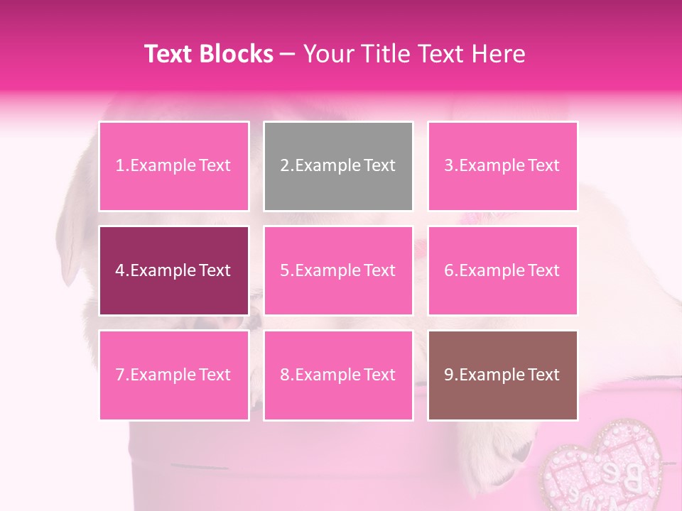 Critter Two Doggy PowerPoint Template