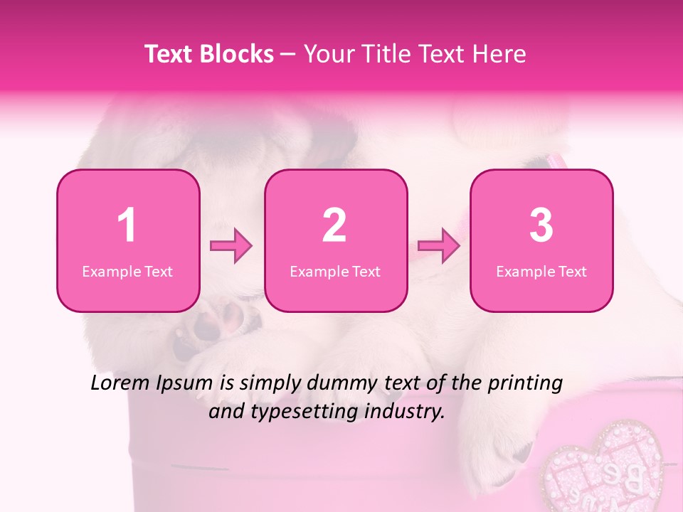 Critter Two Doggy PowerPoint Template