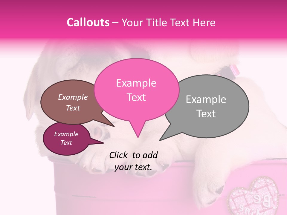 Critter Two Doggy PowerPoint Template