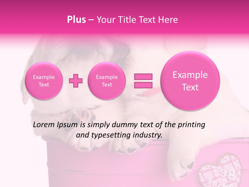 Critter Two Doggy PowerPoint Template