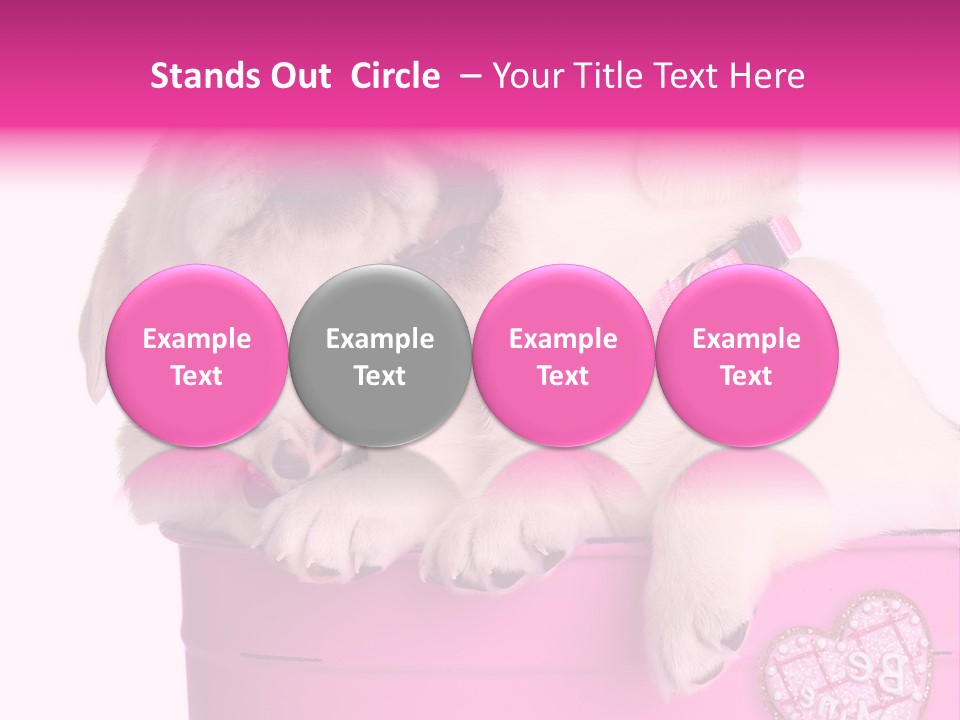 Critter Two Doggy PowerPoint Template