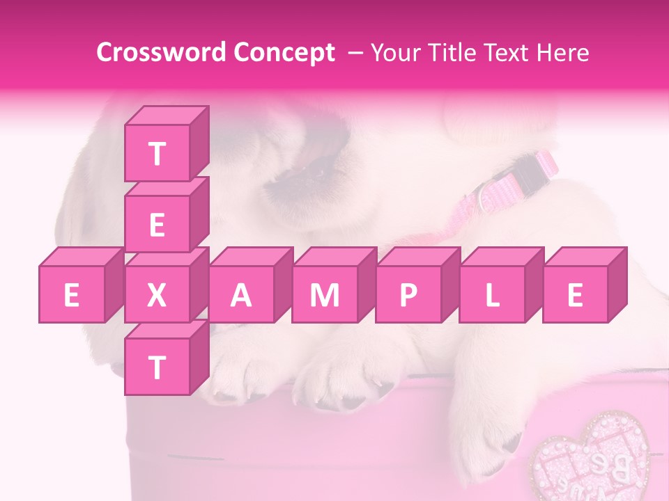 Critter Two Doggy PowerPoint Template