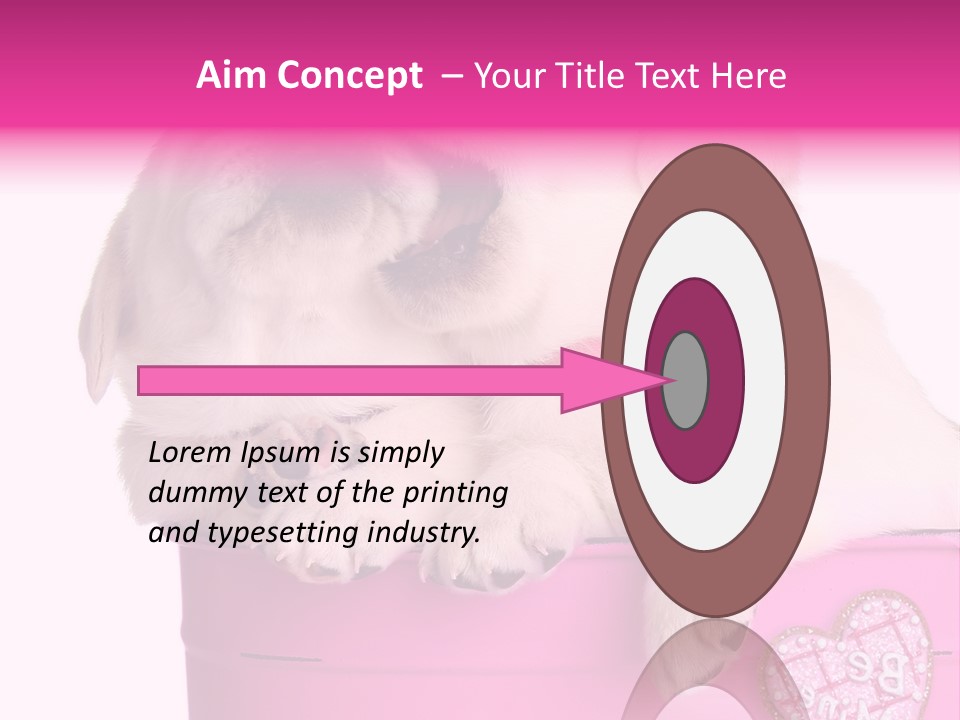 Critter Two Doggy PowerPoint Template