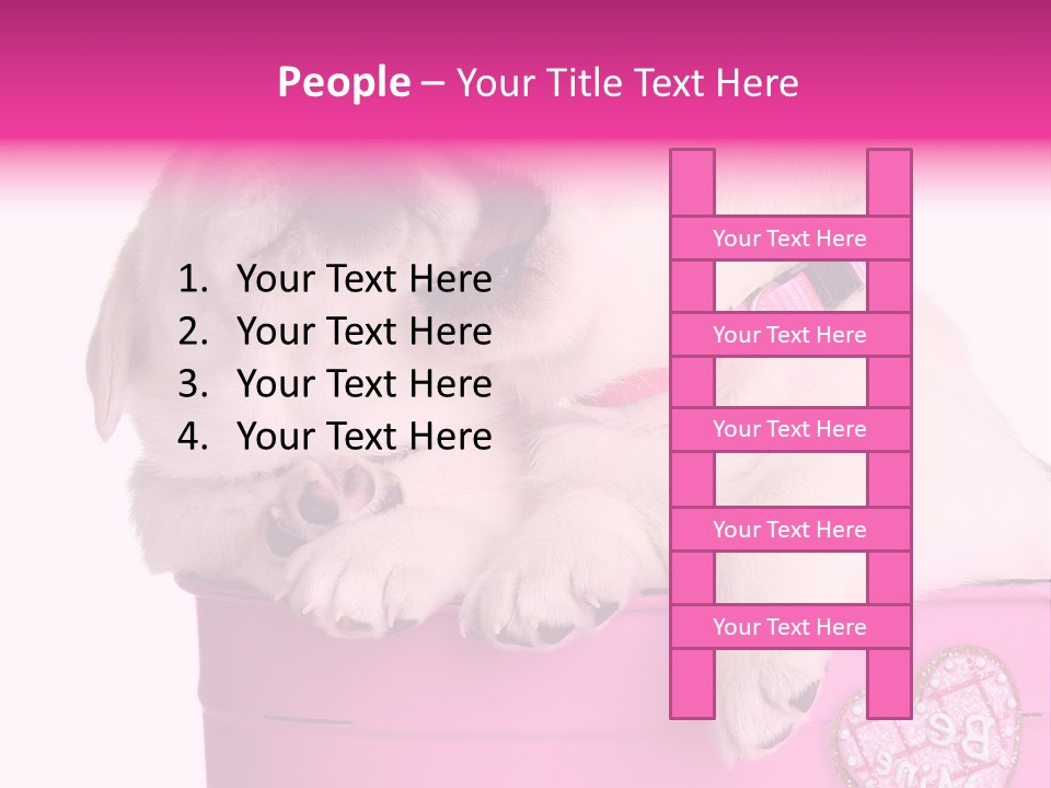 Critter Two Doggy PowerPoint Template
