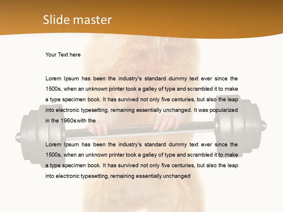 Creative Small Humour PowerPoint Template