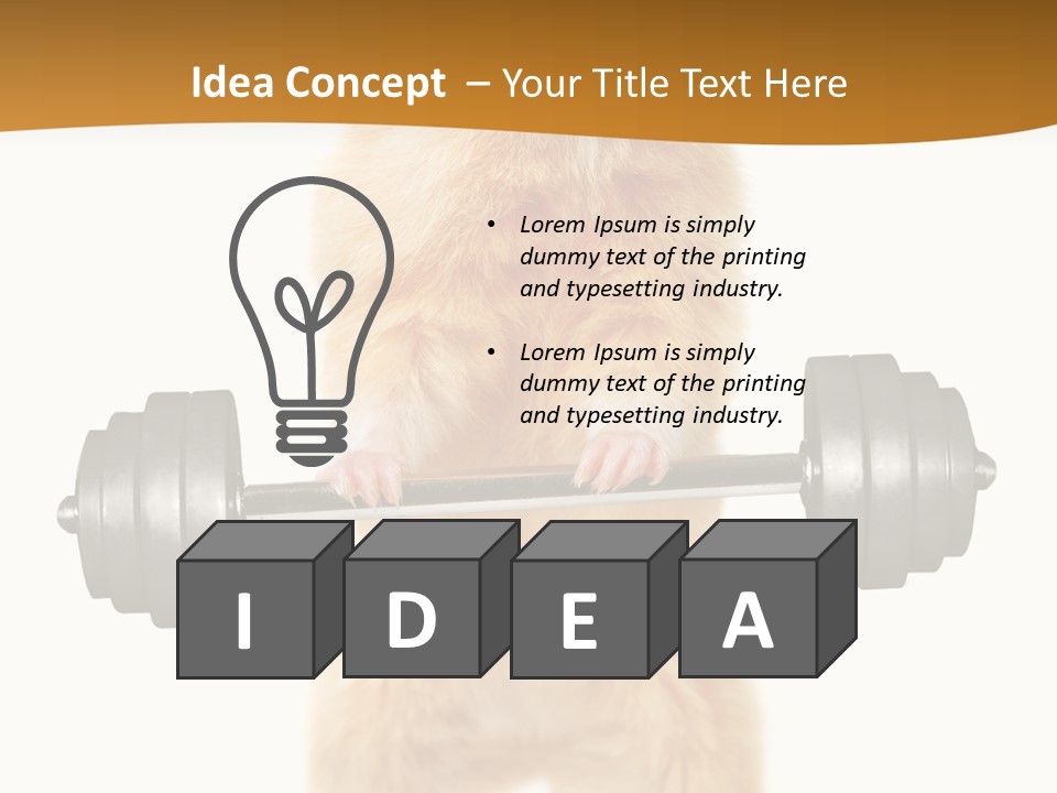 Creative Small Humour PowerPoint Template