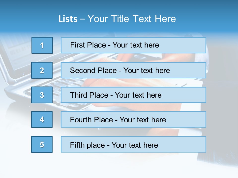 Push Specialist Modern PowerPoint Template