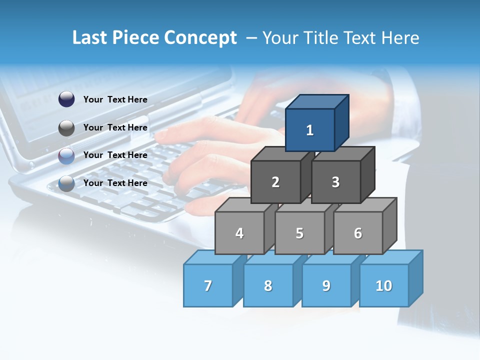 Push Specialist Modern PowerPoint Template