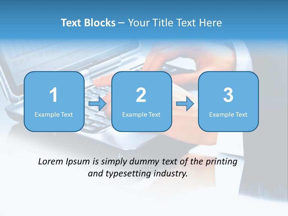 Push Specialist Modern PowerPoint Template