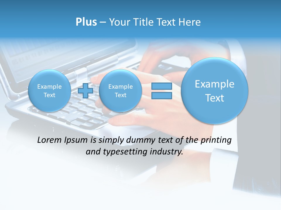 Push Specialist Modern PowerPoint Template
