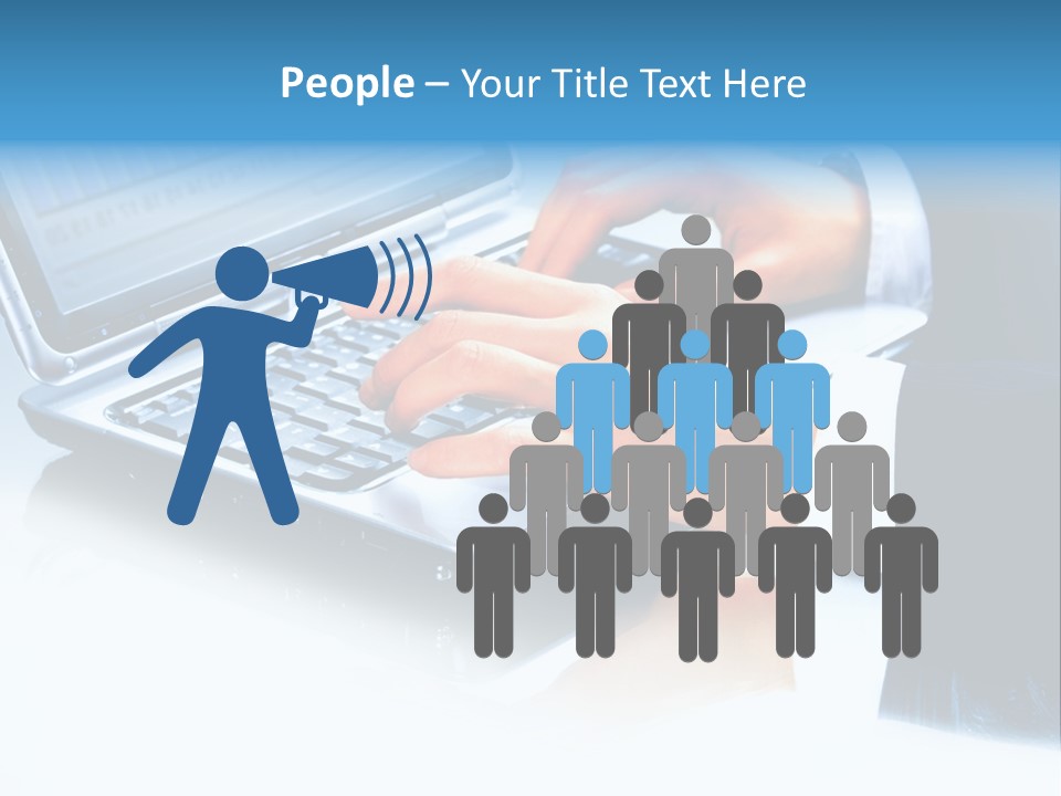 Push Specialist Modern PowerPoint Template